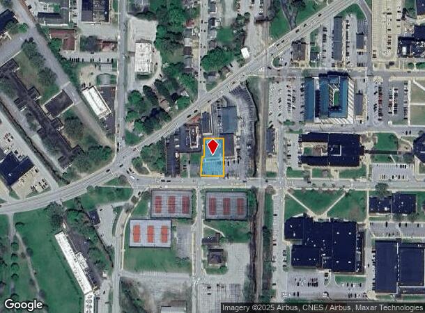  1227 Maple St, Indiana, PA Parcel Map