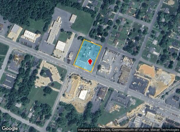 2101 W Main St, Waynesboro, VA Parcel Map