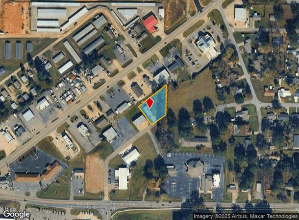 1016 Commerce Pl, Beebe, AR Parcel Map
