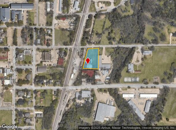 604 E 2Nd St, Lancaster, TX Parcel Map