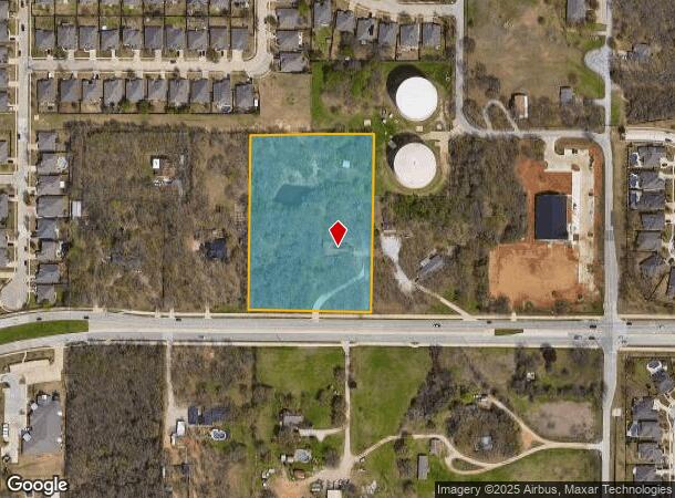  12801 Timberland Dr, Fort Worth, TX Parcel Map