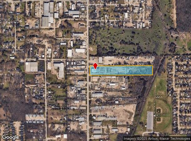  2110 S Peachtree Rd, Balch Springs, TX Parcel Map