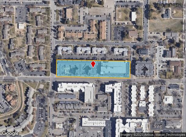  1308 W Plum St, Fort Collins, CO Parcel Map