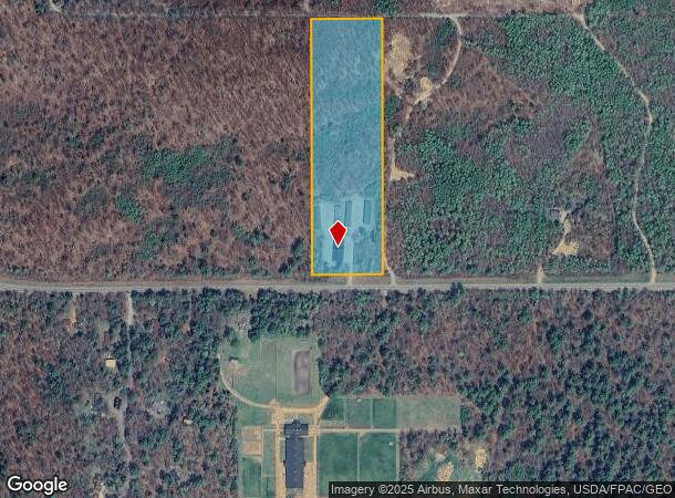  9226 Cth D, Hazelhurst, WI Parcel Map