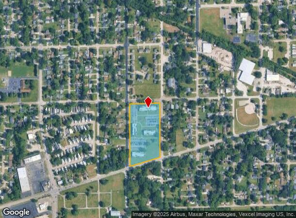  1360 S 4Th St, Aurora, IL Parcel Map