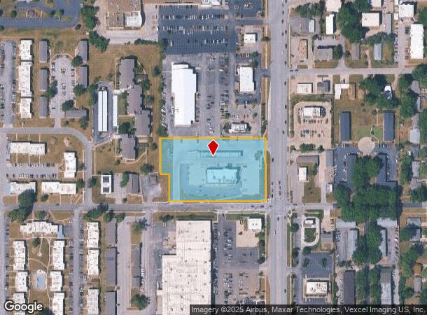  2100 W 25Th St, Lawrence, KS Parcel Map