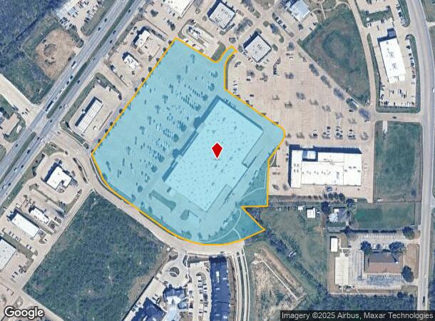 1631 Sw Wilshire Blvd, Burleson, TX Parcel Map