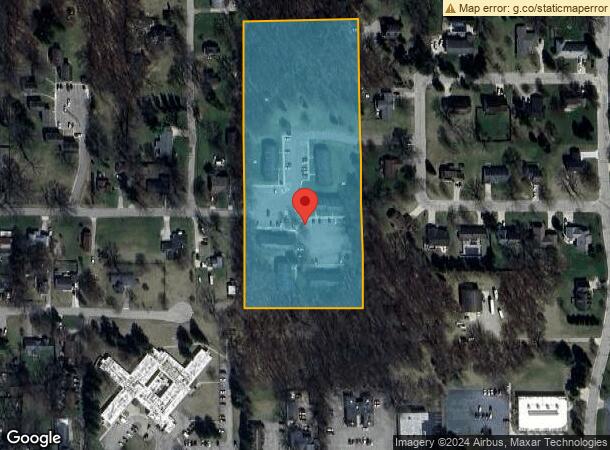  833 Prospect St, Ionia, MI Parcel Map