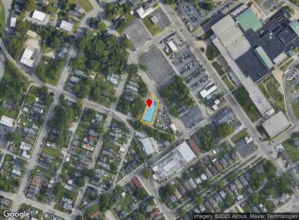 1020 Charles St, New Albany, IN Parcel Map