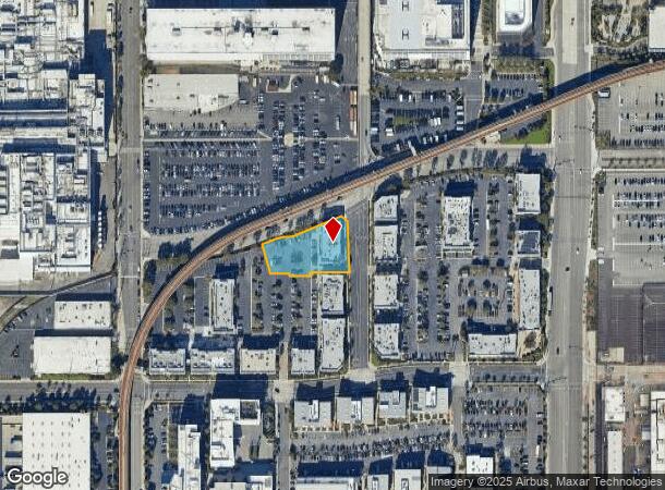 861 N Park View Dr, El Segundo, CA Parcel Map
