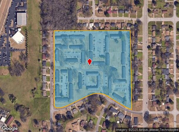  178 Hillview Ave, Memphis, TN Parcel Map