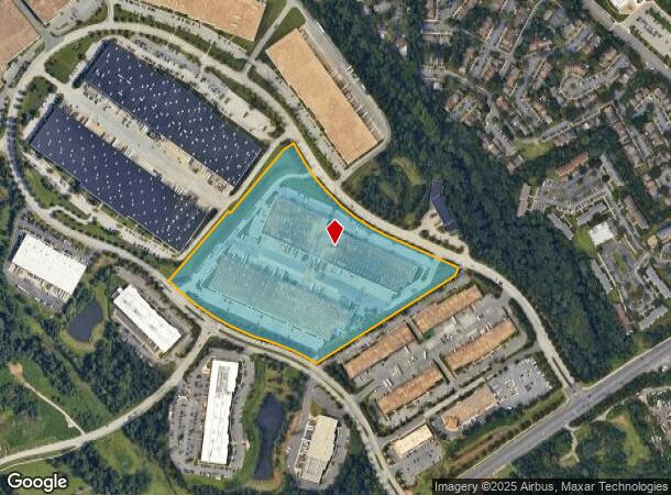  7030 Troy Hill Dr, Elkridge, MD Parcel Map