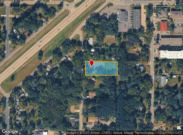  8923 Hamline Ave N, Circle Pines, MN Parcel Map