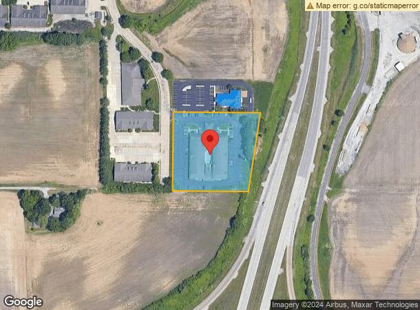  1100 Eastgate Dr, O Fallon, IL Parcel Map