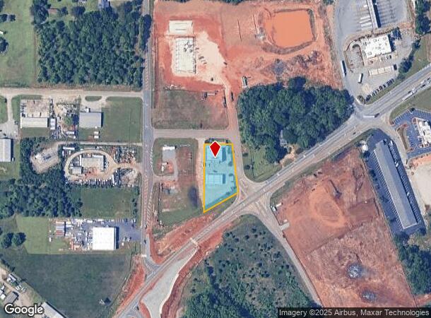  100 John E Howard Dr, Byron, GA Parcel Map