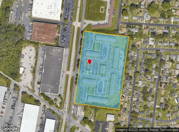 1602 Diamond Springs Rd, Virginia Beach, VA Parcel Map