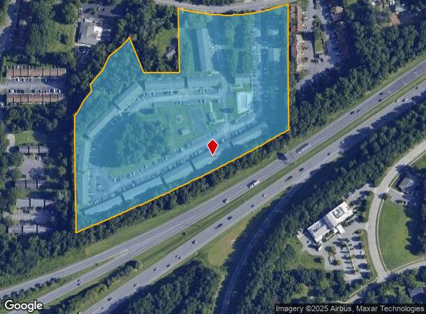 3890 Old Vineyard Rd, Winston Salem, NC Parcel Map