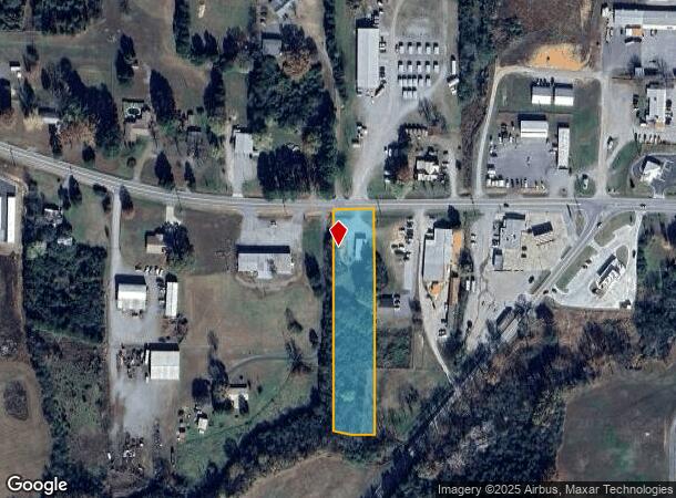 6045 Highway 36 W, Rose Bud, AR Parcel Map