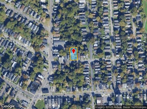  113 S Carbon St, Syracuse, NY Parcel Map