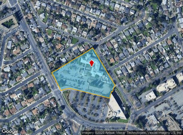 2740 Grant St, Concord, CA Parcel Map