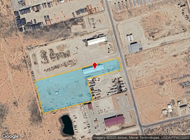 S Fulton Ave, Odessa, TX Parcel Map