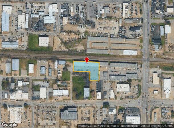  101 Vinson St, Arlington, TX Parcel Map
