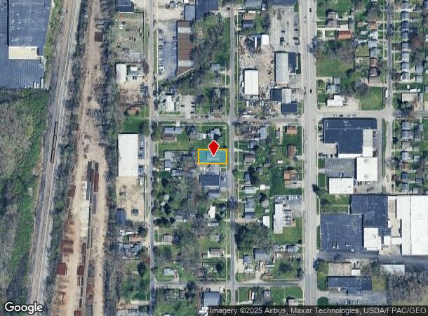 353 Wamba Ave, Toledo, OH Parcel Map