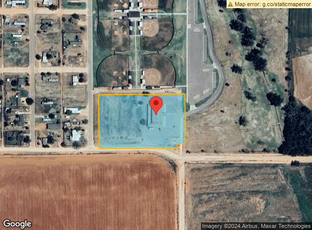  201 W Webb St W, Brownfield, TX Parcel Map