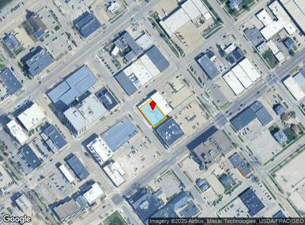 601 2Nd Ave Se, Cedar Rapids, IA Parcel Map