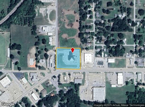  1200 N Hinckley St, Holdenville, OK Parcel Map