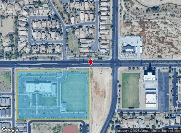  4343 W Baseline Rd, Laveen, AZ Parcel Map