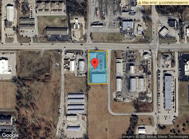  1605 W Mcclain Ave, Scottsburg, IN Parcel Map