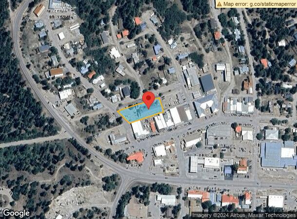  96 Glorieta Ave, Cloudcroft, NM Parcel Map