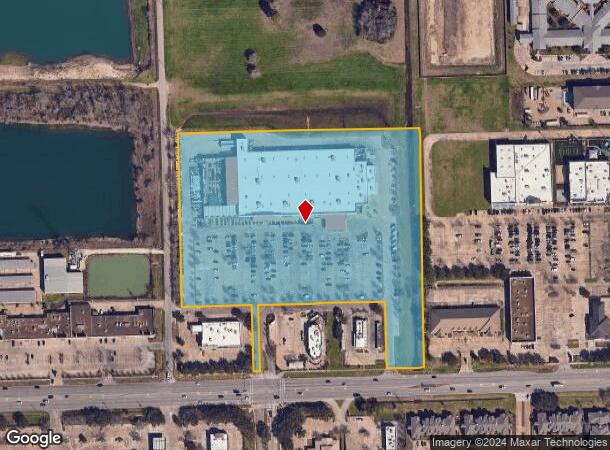  10111 Broadway St, Pearland, TX Parcel Map