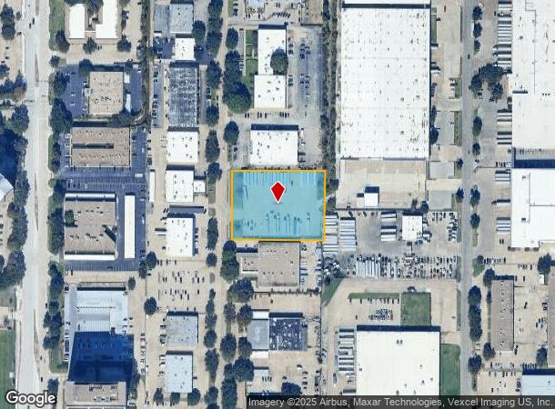 14100 Proton Rd, Farmers Branch, TX Parcel Map