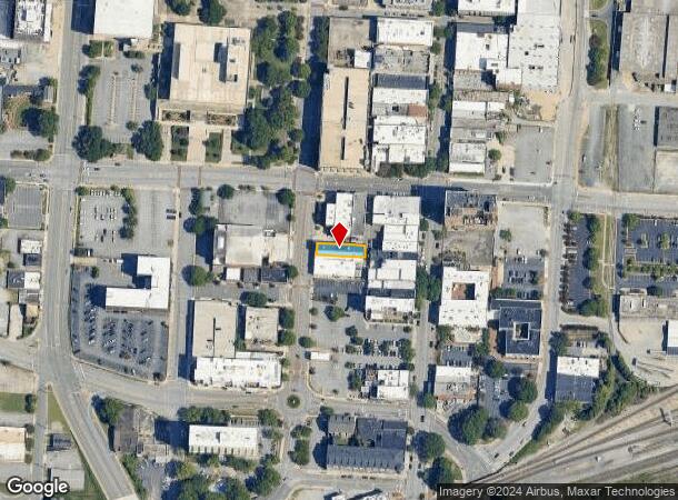  313 S Greene St, Greensboro, NC Parcel Map