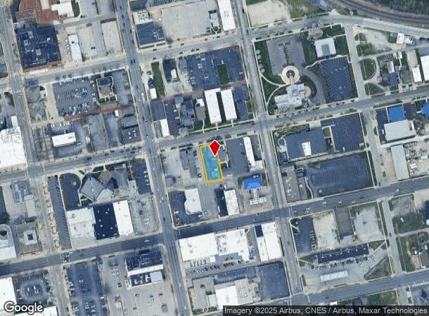  424 E Wayne St, Fort Wayne, IN Parcel Map