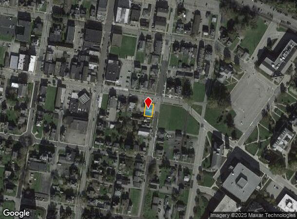  459 3Rd St, California, PA Parcel Map