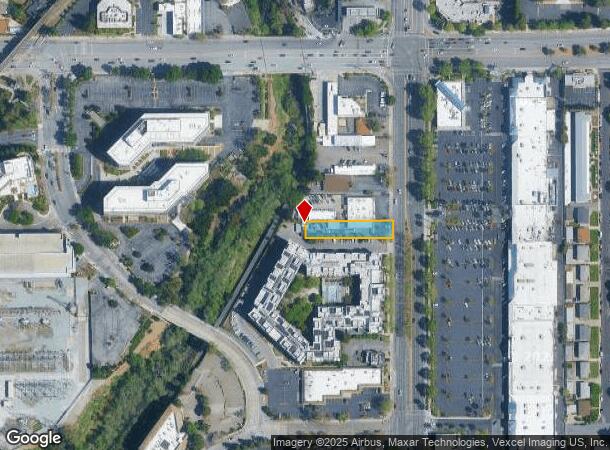 1667 S Bascom Ave, Campbell, CA Parcel Map