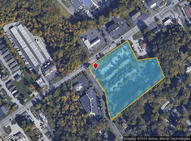  110 Schubert Dr, Downingtown, PA Parcel Map