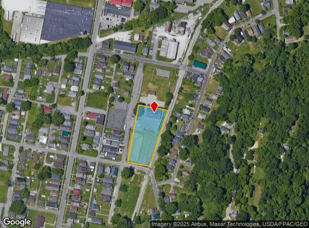  520 Everett St, Huntington, WV Parcel Map