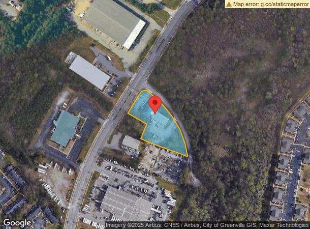  281 Fairforest Way, Greenville, SC Parcel Map