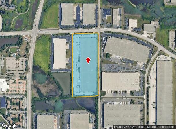  230-260 E Lies Rd, Carol Stream, IL Parcel Map