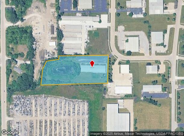 301 Alexander Ave, Ames, IA Parcel Map