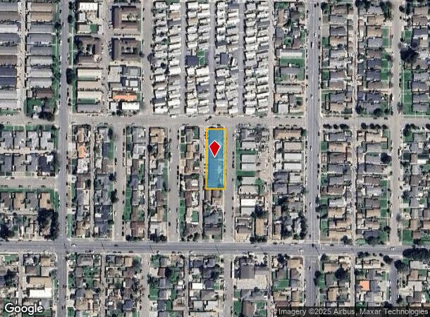  625 N B St, Lompoc, CA Parcel Map
