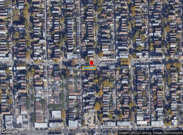 2500 S Christiana Ave, Chicago, IL Parcel Map