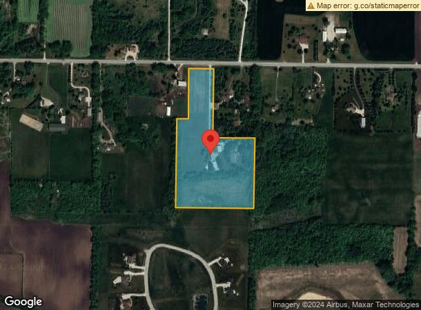  8181 W 7 Mile Rd, Franksville, WI Parcel Map