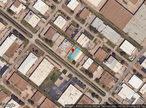  8604 Chancellor Row, Dallas, TX Parcel Map