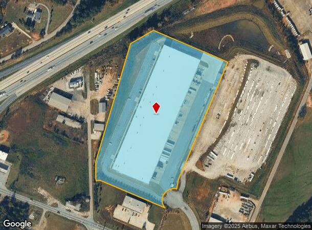 1640 Pelzer Point Rd, Piedmont, SC Parcel Map