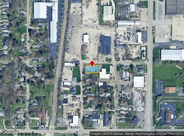  716 Burbank Dr, Toledo, OH Parcel Map